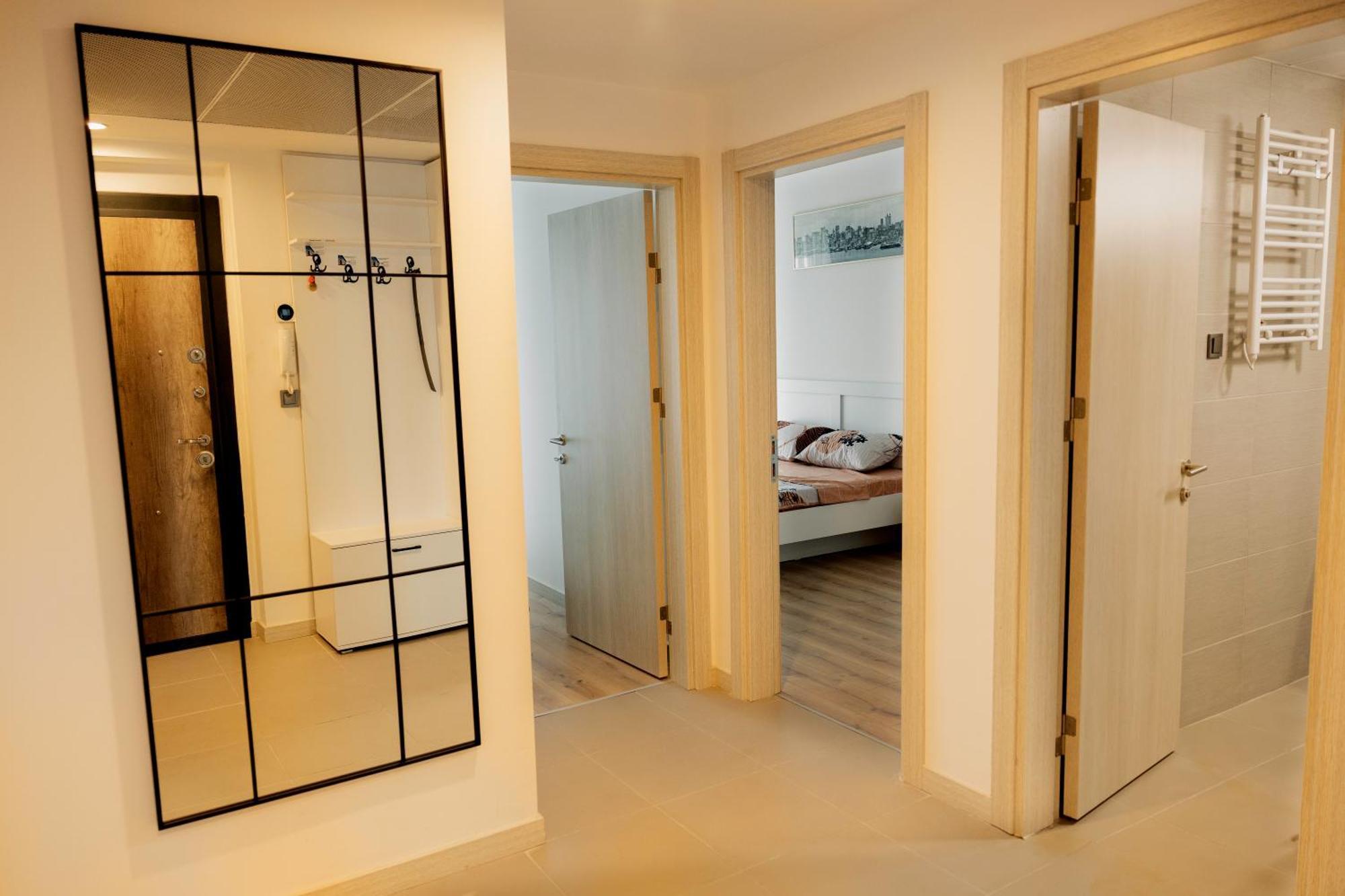 33Rd Floor Twin Apartments In Cevahir Sky City Complex With Pool, Spa, Fitness And Parking Included In Price Skopie Exterior foto