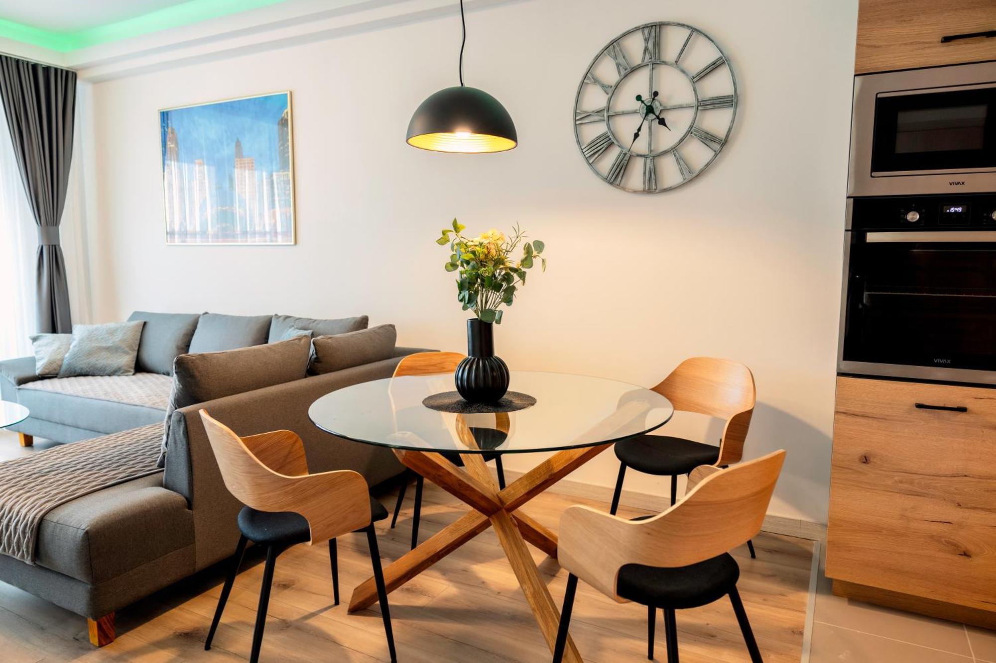 33Rd Floor Twin Apartments In Cevahir Sky City Complex With Pool, Spa, Fitness And Parking Included In Price Skopie Exterior foto